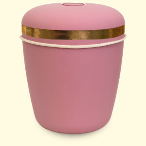Pink bio urn from site urnbt.com