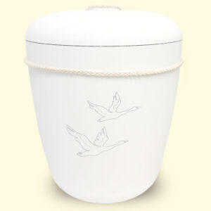 Swan urn from site urnbt.com