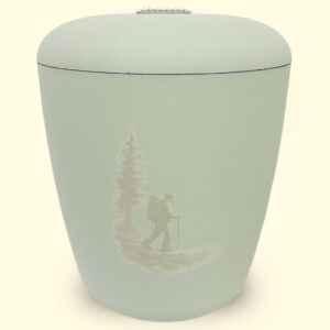Green burial urn from site urnbt.com